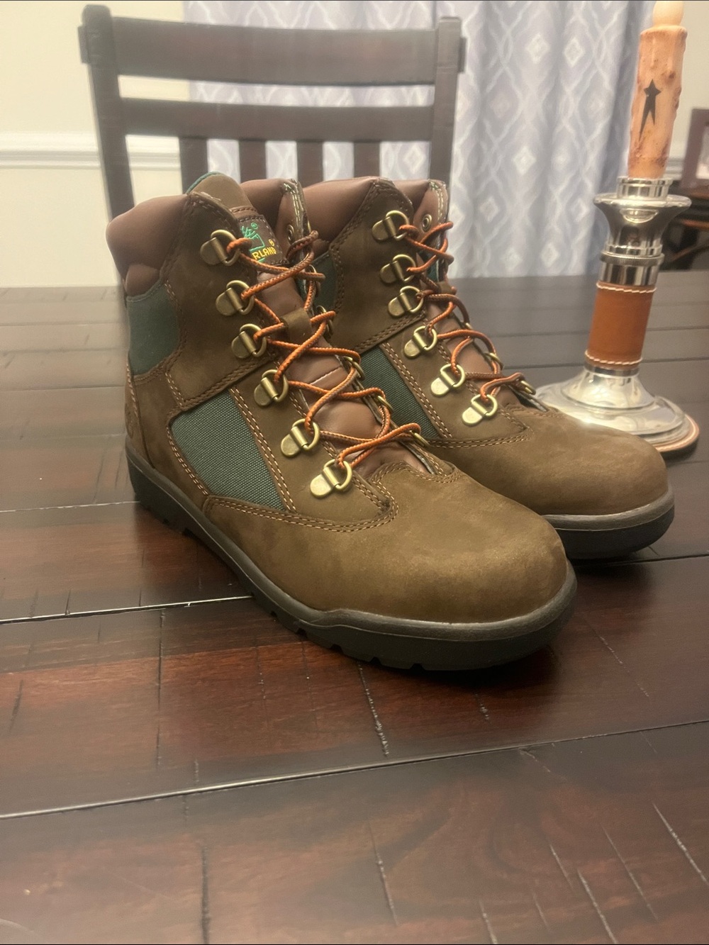 Timberland 6” Field Boots Brown Boys Youth Size 6